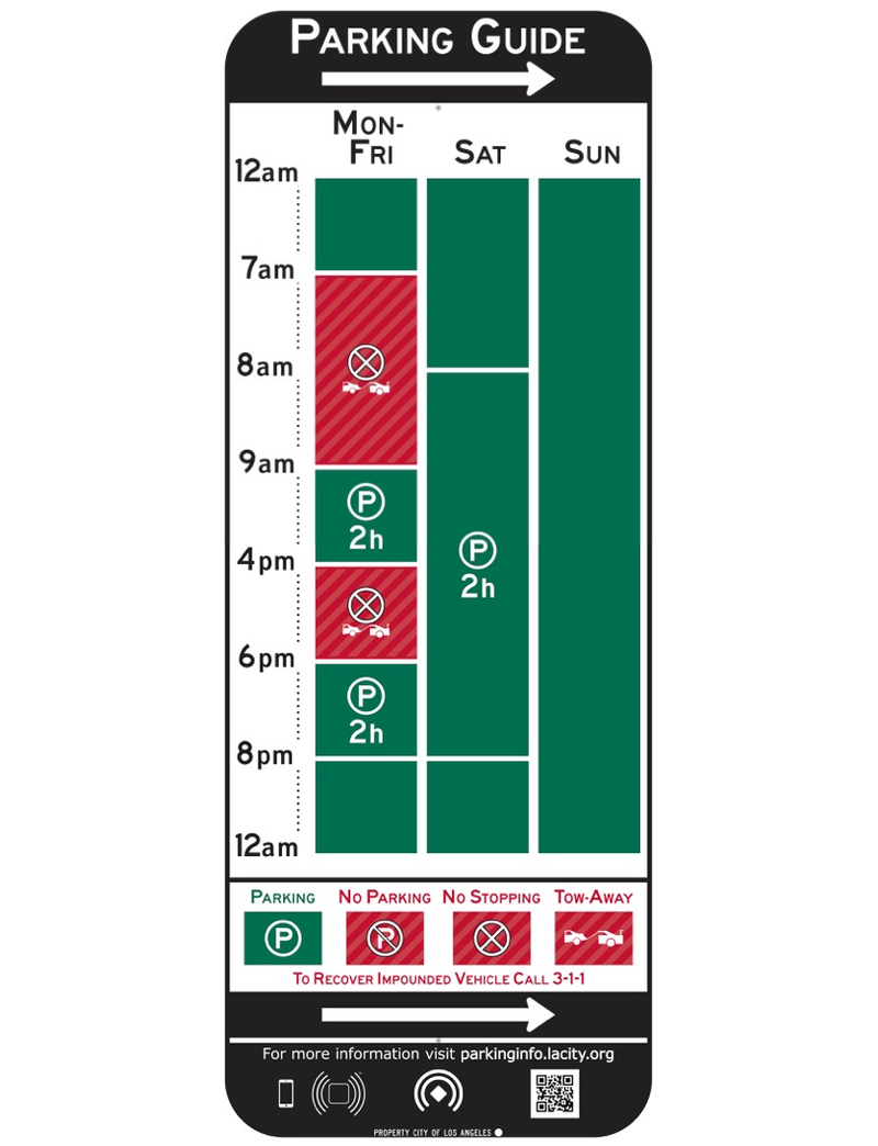 Illustration for article titled LA's New Parking Signs Are Brilliant and Every City Should Copy Them
